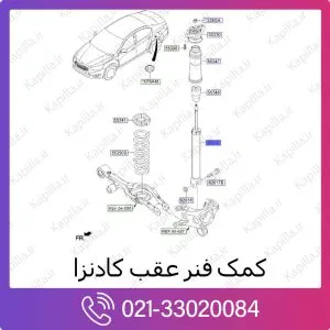 کمک فنر عقب کیا کادنزا