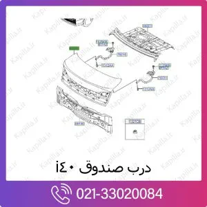 درب صندوق هیوندای i40
