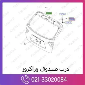 درب صندوق هیوندای وراکروز ix55