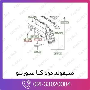 منیفولد دود کیا سورنتو
