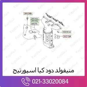 منیفولد دود کیا اسپورتیج
