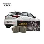 لنت ترمز عقب هیوندای آی20(I20) 2008-2014 برند وندا (VANDA)