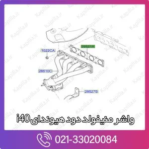 واشر منیفولد دود هیوندای i40