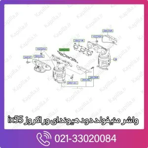 واشر منیفولد دود هیوندای وراکروز ix55