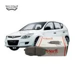لنت ترمز جلو هیوندای I30 سال 2008-2012 برند مریت (Merit)