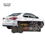 لنت ترمز عقب ام جی360 1396-1399(MG 360)برند وندا (VANDA)