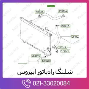 شلنگ رادیاتور کیا اپیروس
