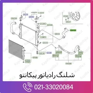 شلنگ رادیاتور کیا پیکانتو