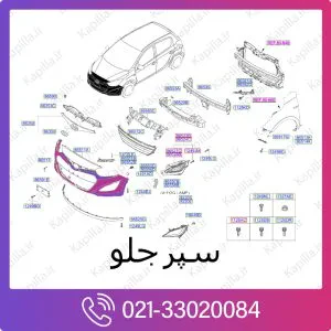 سپر جلو هیوندای i20