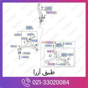 طبق هیوندای آزرا