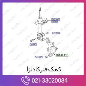 کمک فنر جلو کیا کادنزا
