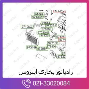 رادیاتور بخاری کیا اپیروس