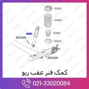 کمک فنر عقب کیا ریو