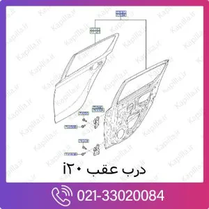 درب عقب هیوندای i20