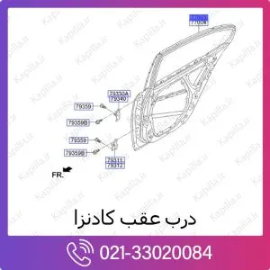 درب عقب کیا کادنزا