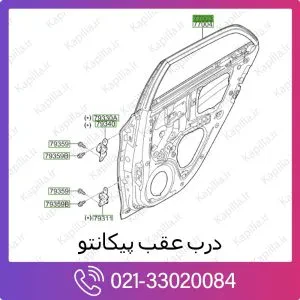 درب عقب کیا پیکانتو