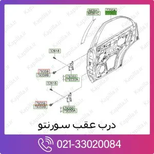 درب عقب کیا سورنتو