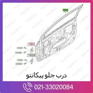 درب جلو کیا پیکانتو