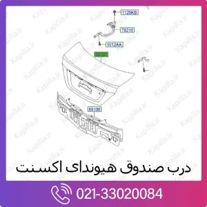 درب صندوق هیوندای اکسنت