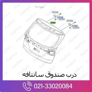 درب صندوق هیوندای سانتافه