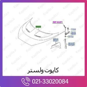 کاپوت و درب موتور هیوندای ولستر