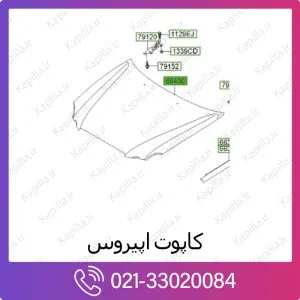 کاپوت و درب موتور کیا اپیروس