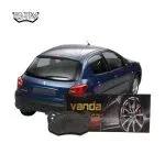 لنت ترمز عقب پژو 207 1392-1389 برند وندا (VANDA)