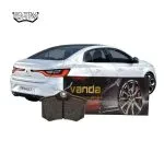 لنت ترمز عقب مگان برند وندا (VANDA)