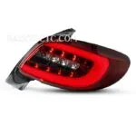 خطر عقب پژو 207 NGCO قرمز سفید