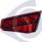 چراغ خطر روی صندوق تارا سال سمت راست