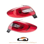 چراغ خطر عقب کامل پژو 207 مدرن سمت چپ