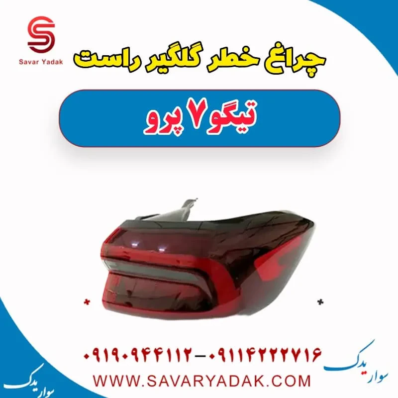 چراغ خطر گلگیر چپ تیگو 7 پرو