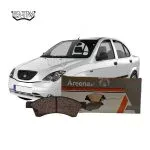 لنت ترمز جلو تیبا مدل های 1388-1391 برند آرینا (AREENA)