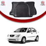 کفپوش صندوق عقب تیبا 2 مدل 5 بعدی چرمی برند PZ وارداتی
