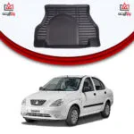 کفپوش صندوق عقب تیبا 1 مدل 5 بعدی چرمی برند PZ وارداتی