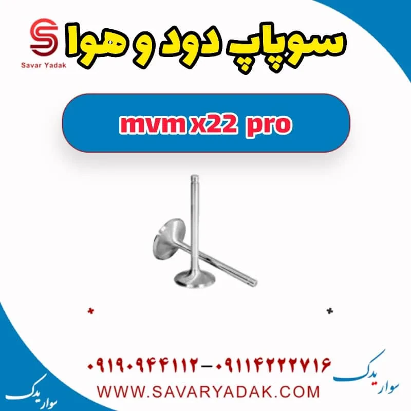 سوپاپ دود mvm x22