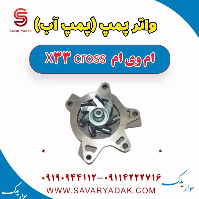 واتر پمپ ام وی ام X33