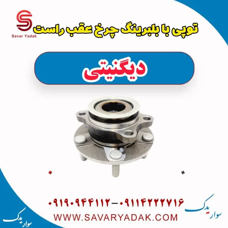 بلبرینگ چرخ عقب چپ دیگنیتی