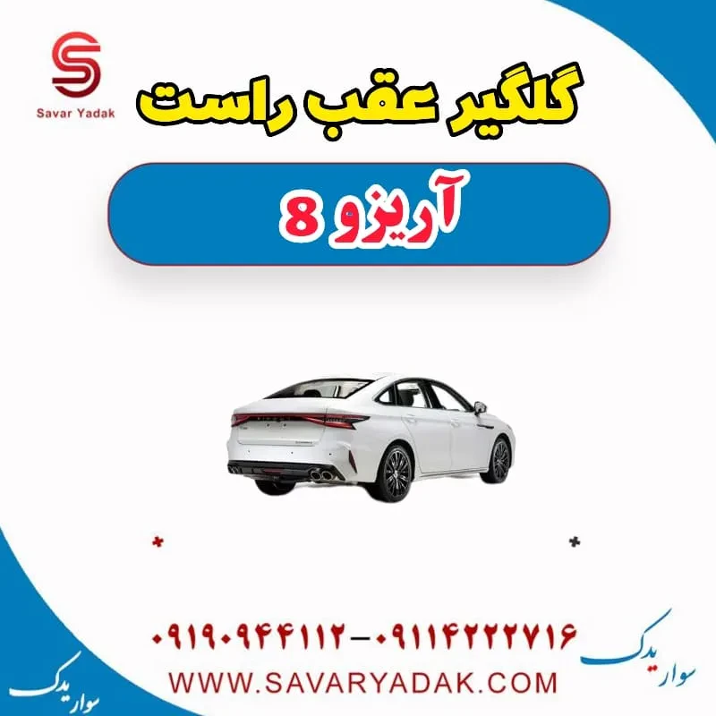گلگیر عقب راست آریزو 8