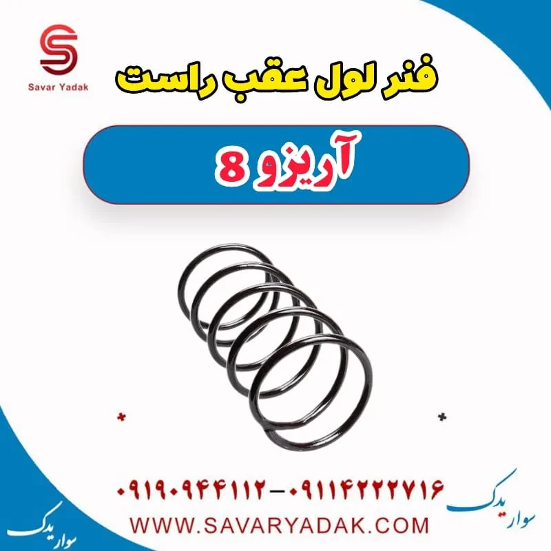 فنر لول عقب چپ آریزو 8