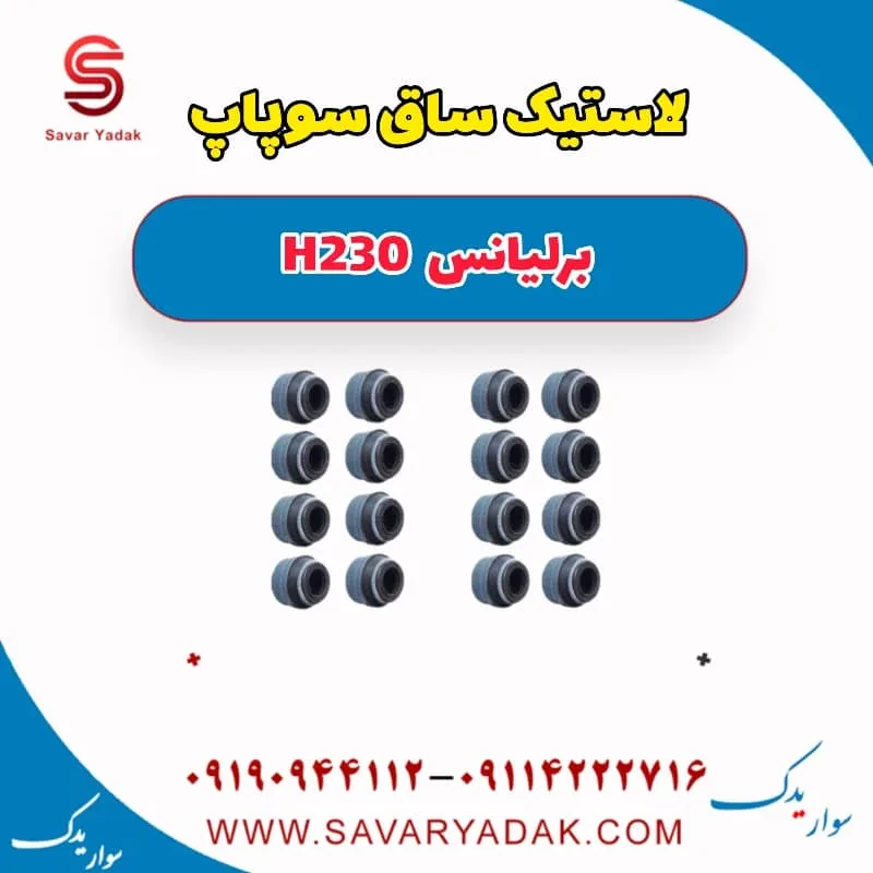 لاستیک ساق سوپاپ برلیانس H230