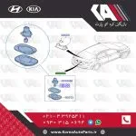 چراغ پلاک هیوندای اکسنت