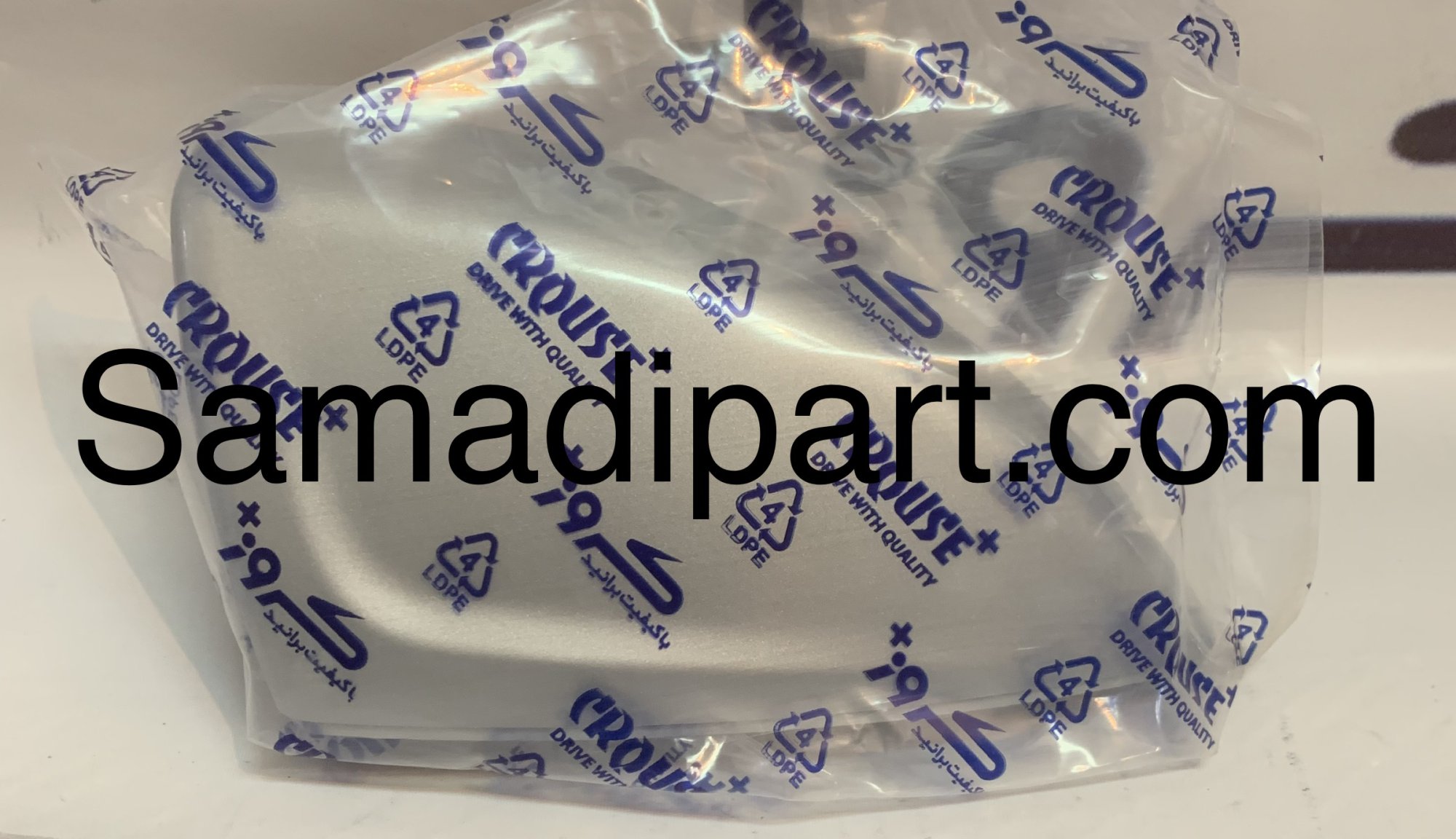 قاب آینه دنا پلاس نقره ای چپ (راننده)کروز (CR34175601)